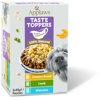 Applaws Taste Toppers Gravy Selection Pouch Multipack 6x85g